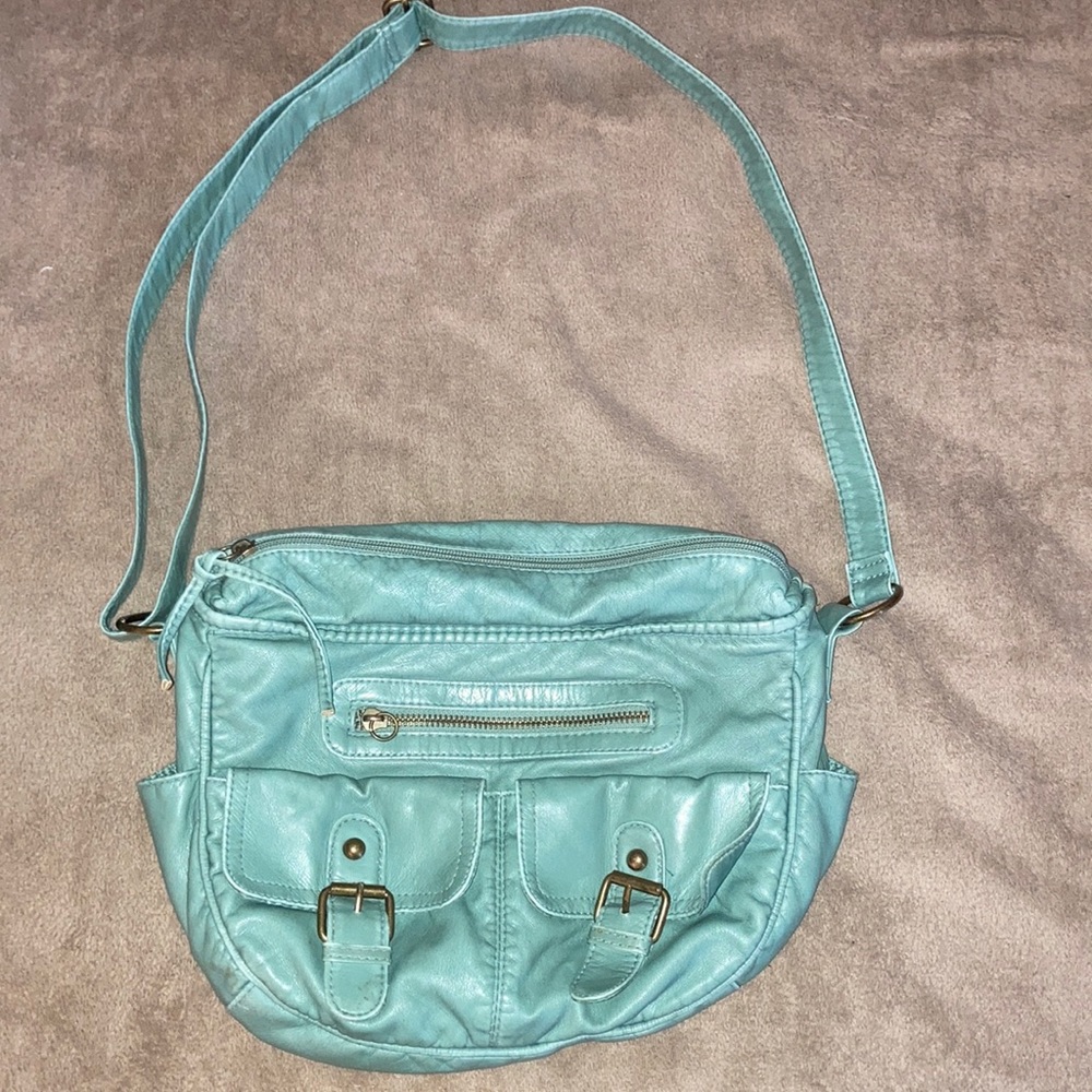 Sage green bag